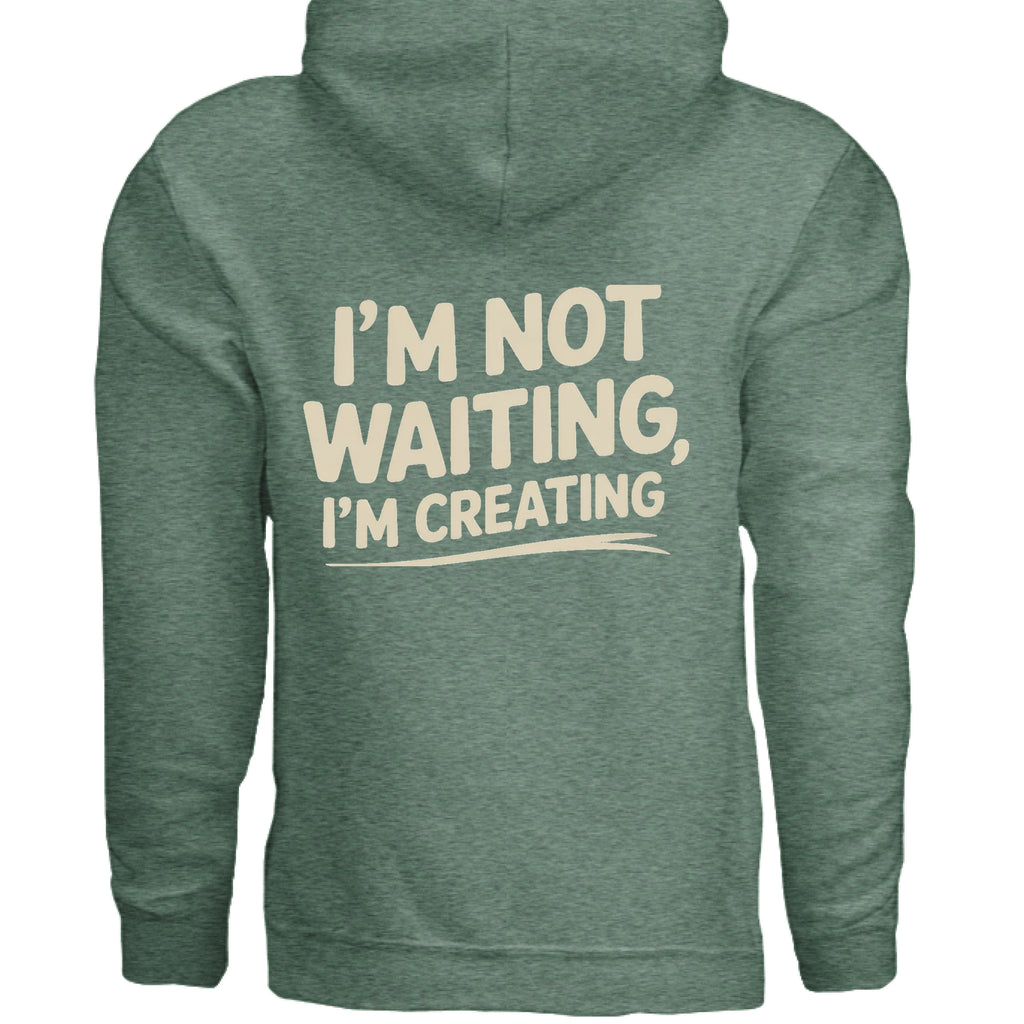 Heather Sport Dark Green - BACK